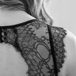 Détails dentelle Maison Jeanne Young